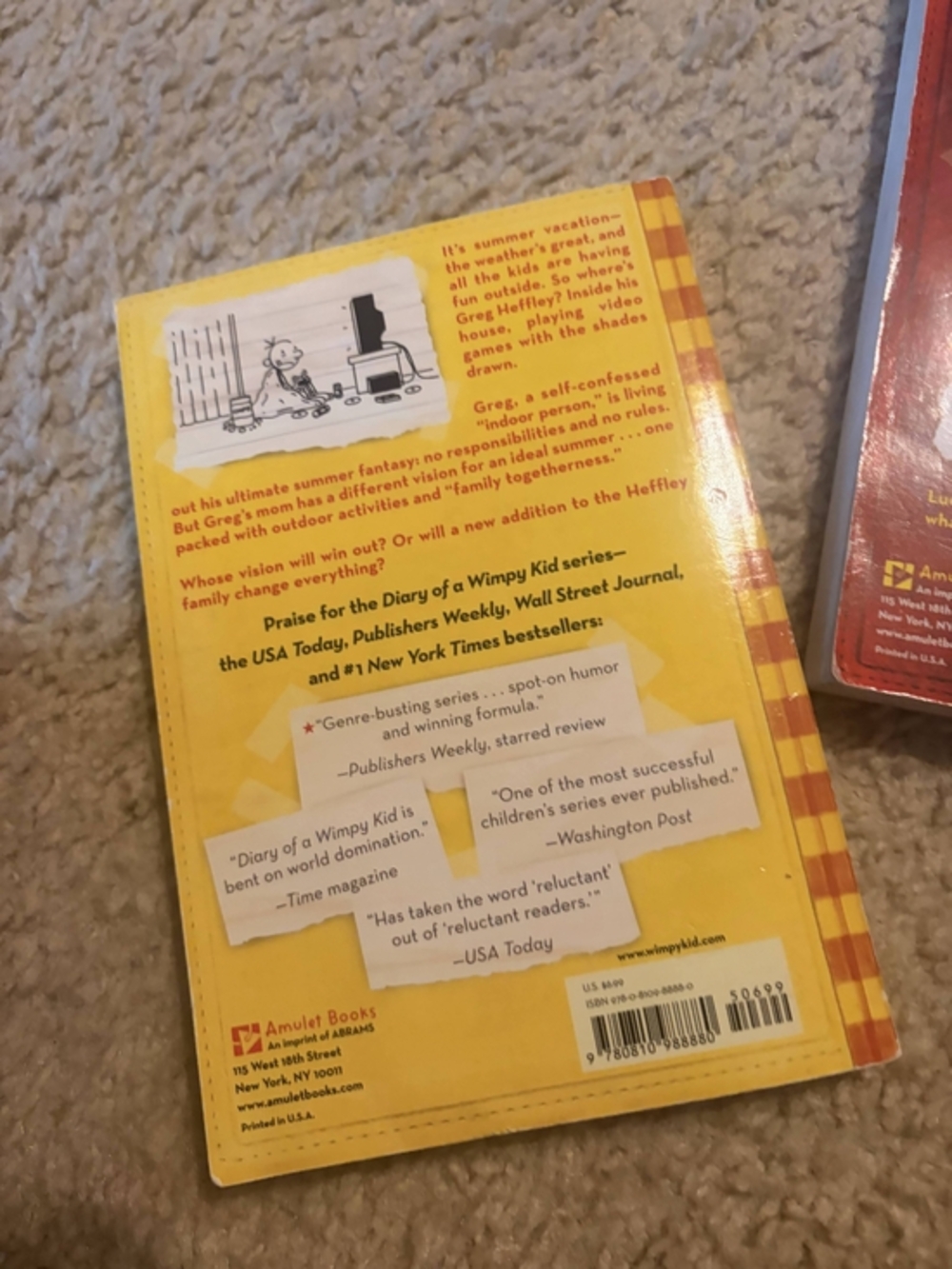 Diary of a Wimpy Kid: Dog Days By JEFF KINNEY